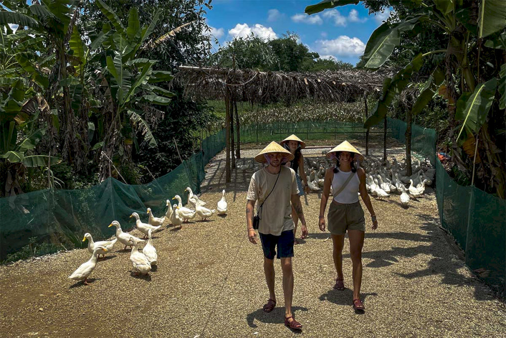This hands-on experience is both fun and educational, offering a unique glimpse into rural life